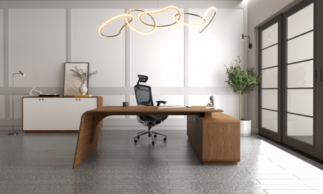 Γραφείο Διευθυντικό Curve 220x180 cm